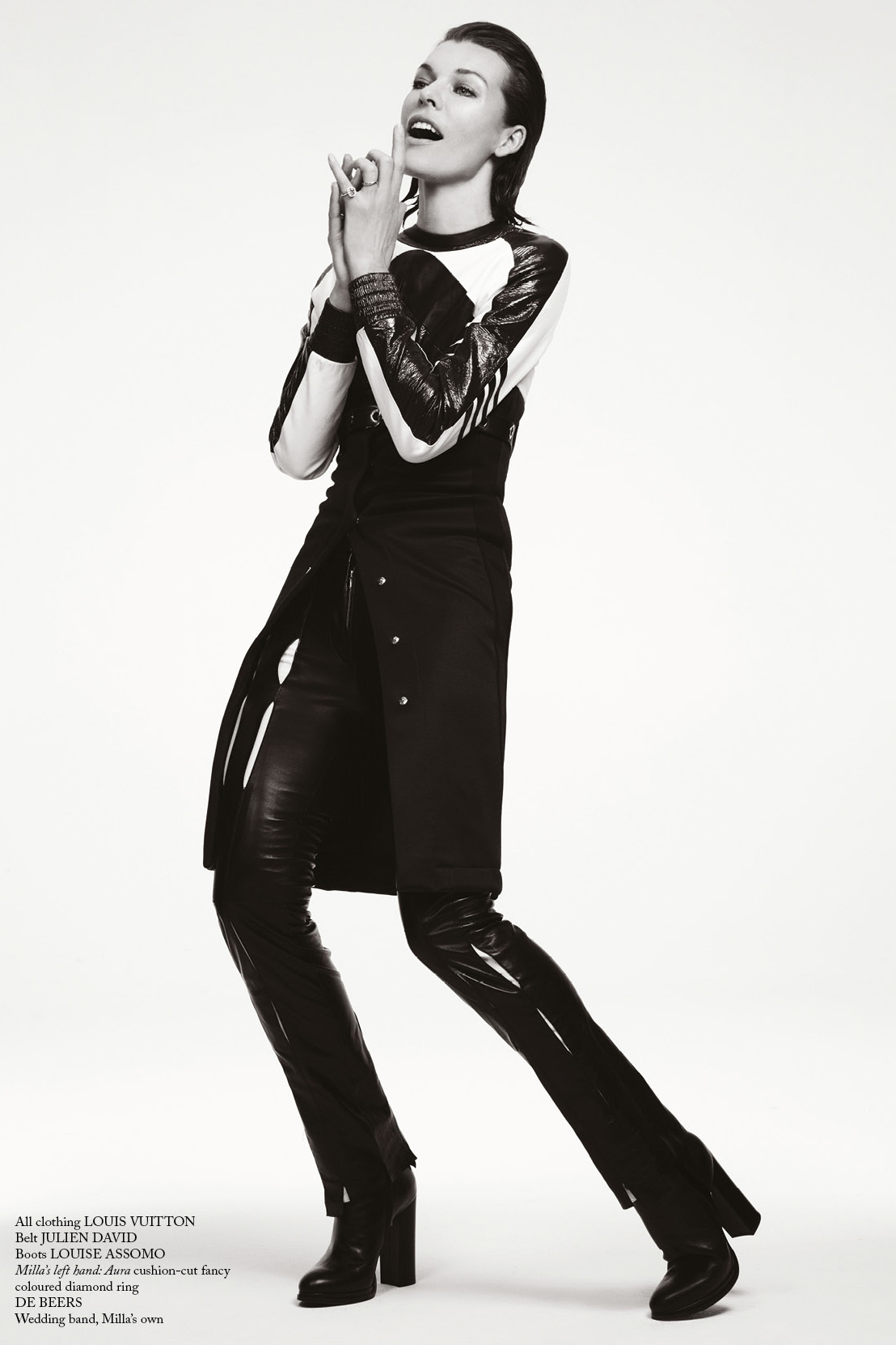 Milla Jovavich | Glass Fall 2016 | IMG Models