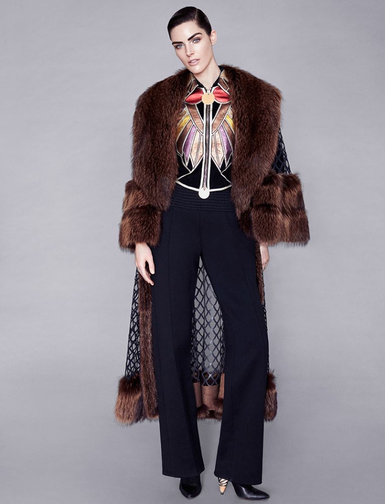 Hilary Rhoda | Harper's Bazaar Kazakhstan December 2016 | IMG Models