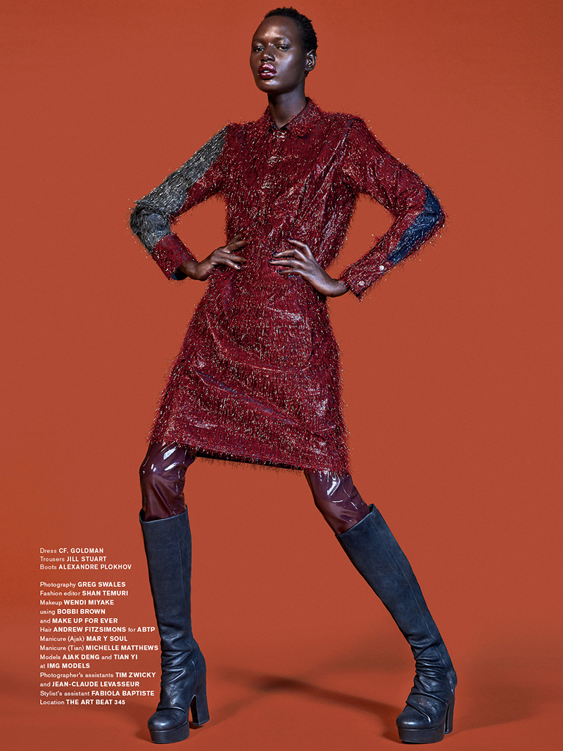 Ajak Deng | Archetype F/W 2015 | IMG Models