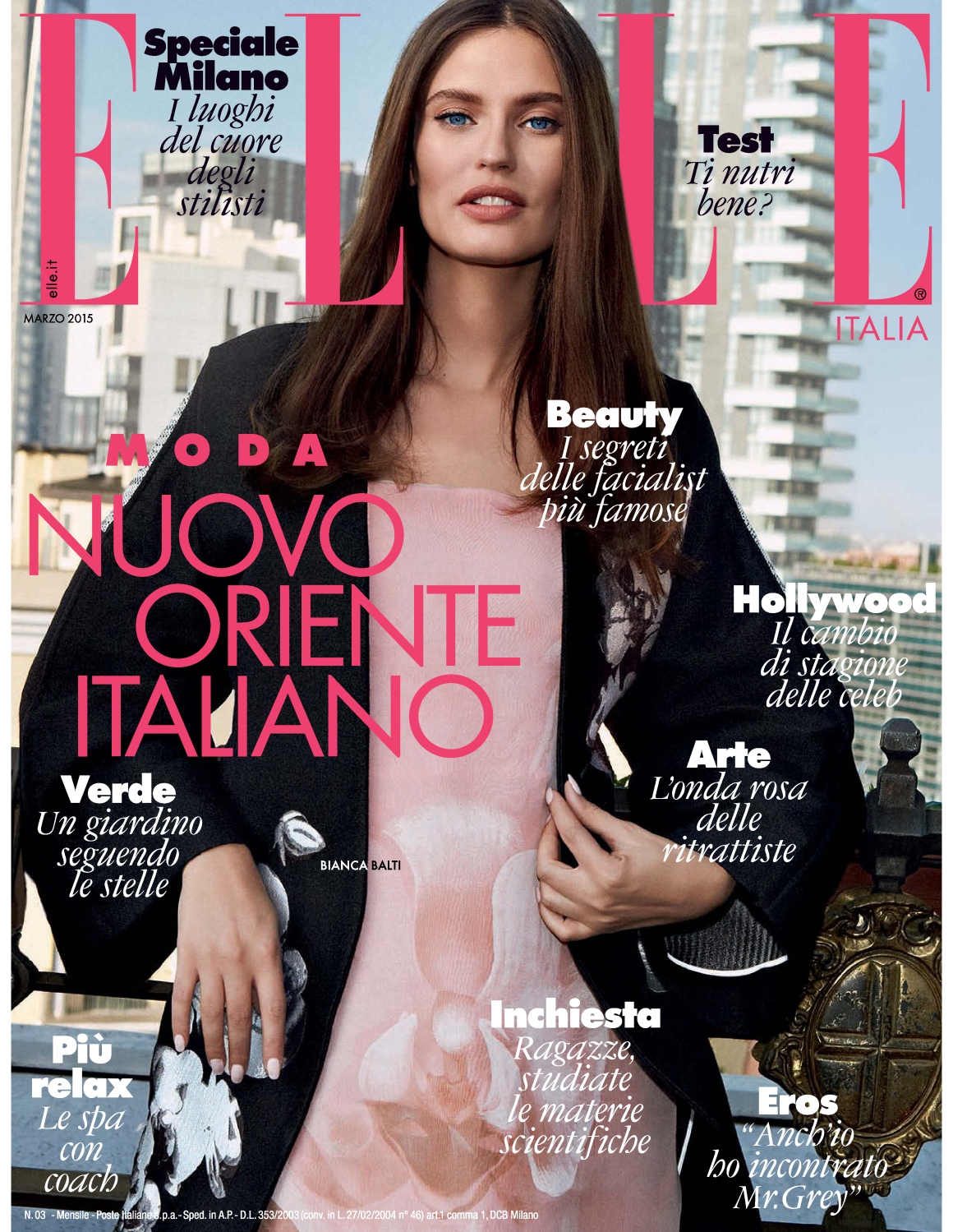 IMG Models - Bianca Balti | Elle Italia March 2015
