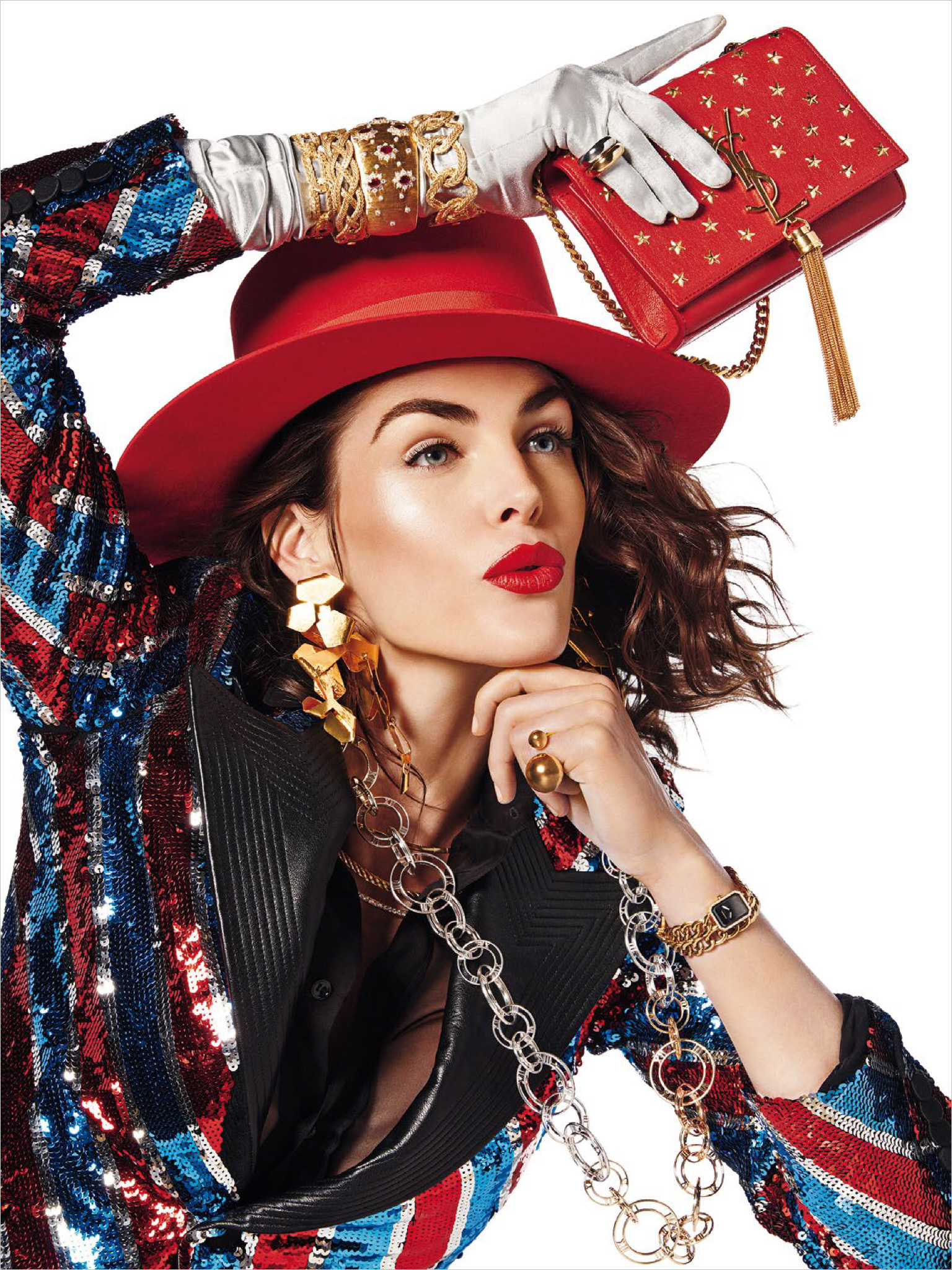 Hilary Rhoda | French Vogue February 2015 | IMG Models