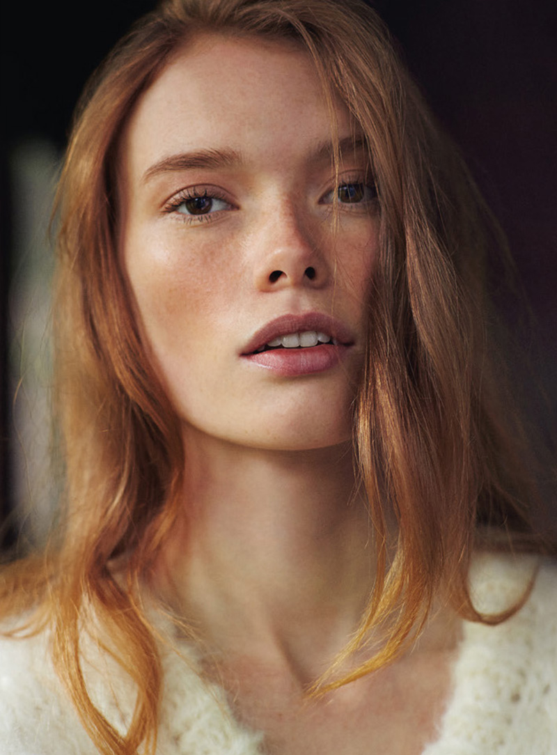 Julia Hafstrom | Vogue Germany February 2015 | IMG Models