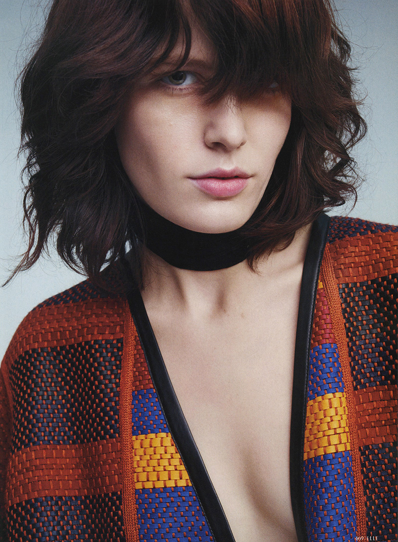Zlata Mangafic | Elle March 2015 | IMG Models